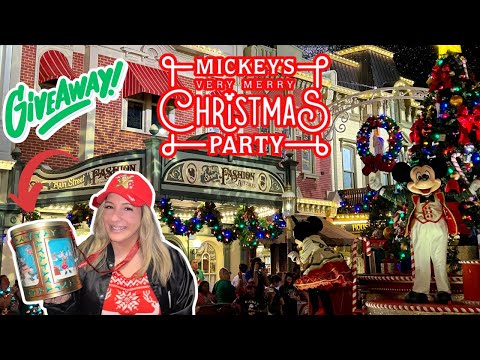 Mickey's Very Merry Christmas Party 2023 Opening Night! Food Guide, Tour & Review | Magic Kingdom