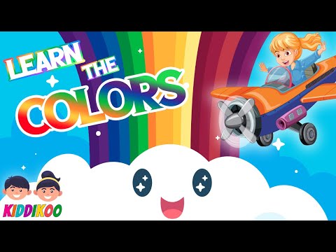 10 Colors Name - Color Song - Phonics Song for Toddlers - Colors Name - Kiddikoo