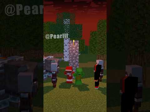 JJ Herobrine Rescue JJ sister & Mikey - Minecraft Animation #shorts #maizen #minecraft