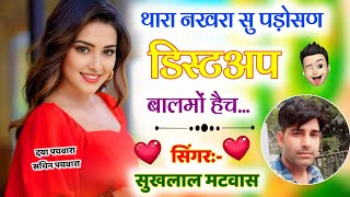 थारा नखरा सु पड़ोसण डिस्टअप बालमों हैच // सुपरहिट मीणा गीत 2025 // Singer Sukhlal Matwas Meena Geet