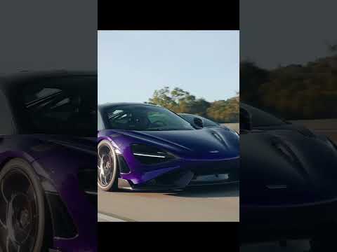 Lantana Purple McLaren 765LT vs Carbon Black Huracan STO / KSHMR #mclaren #765lt #huracansto #kshmr