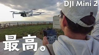 【マジ最高】新型ドローン「DJI Mini 2」がやってきた！間違いなく初めてのドローンに最適な1台です。