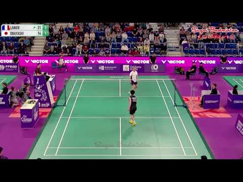 Alex LANIER (FRA) vs Takuma OBAYASHI (JPN) | Orleans Masters Badminton 2025