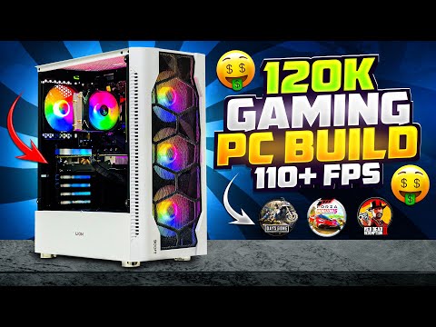 120K Gaming PC💸🤑 | Best Budget Gaming PC 👌 | 110+ FPS in Gaming!🔥😯