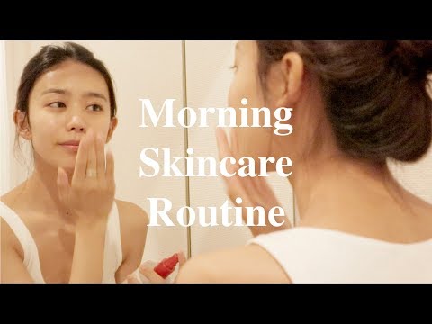 【朝のスキンケアルーティン】Morning skincare routine 2019SUMMER