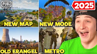 NEW BIG MAP! NEW MODES! INSANE 2025 UPDATES! PUBG MOBILE