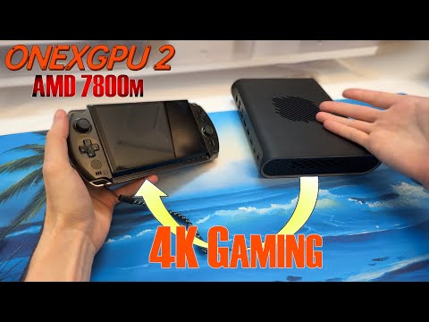 An Insanely FAST eGPU - ONEXGPU 2 - ( AMD 7800M + Occulink ! )