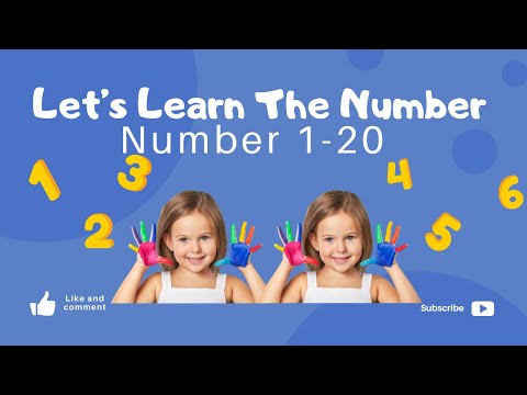 Counting Numbers 1 to 20