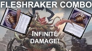 DEATH BY 1000 TOPS! Vintage Colorless Fleshraker Combo. Banned Legacy Combo MTG