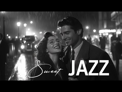 Swing Jazz Classics in the Rain 🌧️ Big Band Hits for a Relaxing Night Ambience