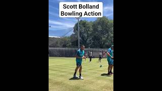 Scott Bolland Bowling Action #scottboland #AUSvsPAK #shorts #cricket