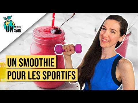 Buvez ceci avant et après le sport, jus de betterave et smoothie protéiné ultra-rapide