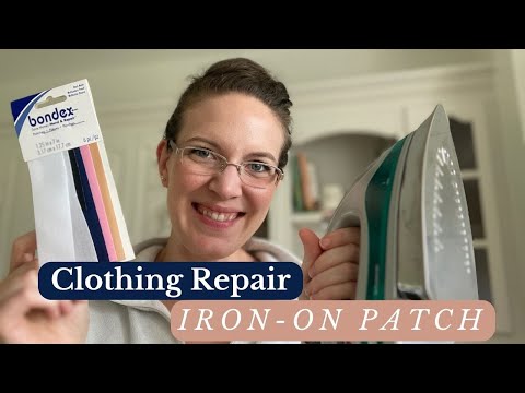 Iron-On Patch - Clothing Repair SUCCESS!  Quick and Easy.