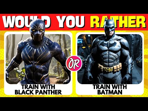 Would You Rather? Marvel Vs DC Edition 🦸 | Random Quizzes