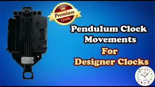 Premium Quality TTC Pendulum Clock Movements For Designer Clocks