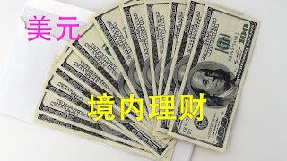 美元理财|美元境内银行理财|如何在境内银行购买美元理财