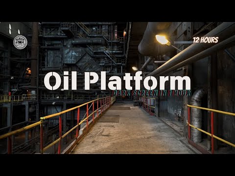 Oil Platform Ambience ⨀ Relaxing Industrial Sounds for Sleep 🌊⛽