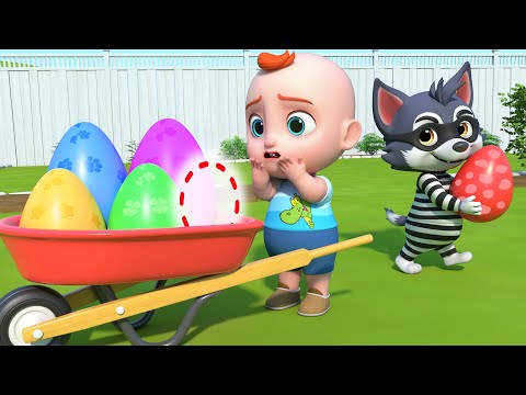 Who Stole My Egg? | Surprise Egg Kids Songs + Baby Shark Song | Leo Nursery Rhymes