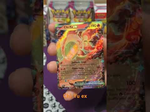 Our Goldfish Returns! Chi-Yu ex #pokemon #pokemontcg #pokemoncards #packopening #paldeaevolved