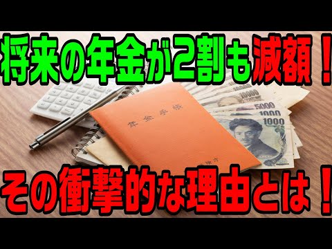 将来の年金が2割も減額！その衝撃的な理由とは！