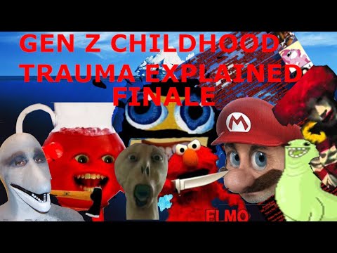 Gen Z Childhood Trauma Iceberg FINALE (FULLY EXPLAINED)