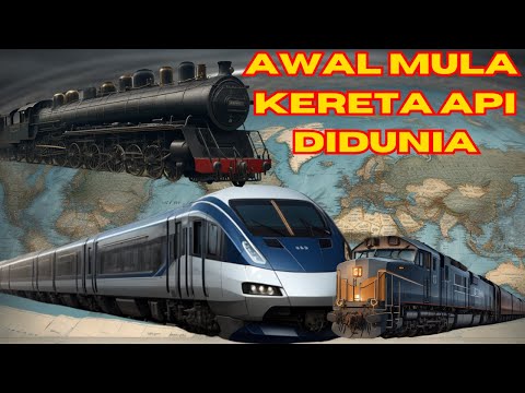 awal mula sejarah kereta api dunia