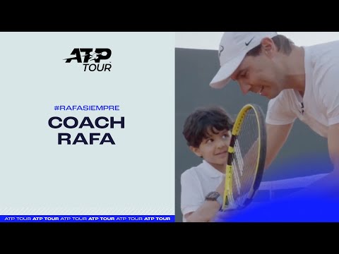 When Rafael Nadal is your coach... 🤩