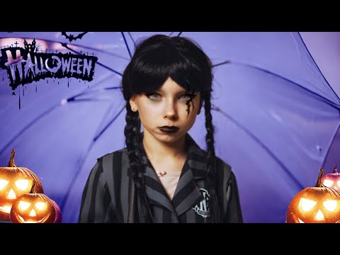 Alice and Wednesday Addams🎃 + More Halloween👻 Kids Story | Kids Smile TV