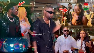 Watch How Sarkodie &Wife Tracey, Billionaire Sledge, Becca arrive & left Rapperholic 2024