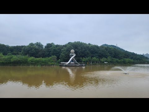 풍암호수공원 자연그래로 원형보존하라