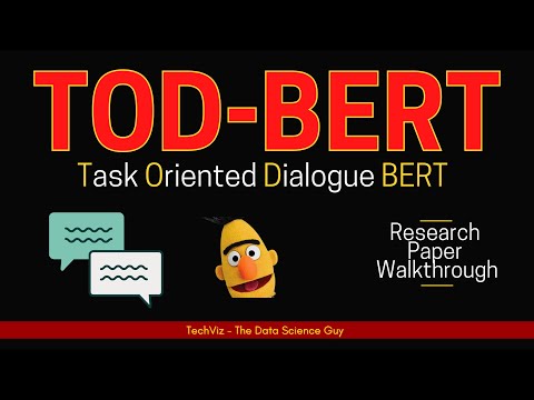 TOD-BERT: Pre-trained Transformers for Task-Oriented Dialogue Systems (Research Paper Walkthrough)