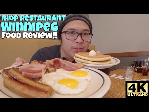 CANADIAN FILIPINO TRIES IHOP RESTAURANT FOR THE FIRST TIME IN WINNIPEG!! 🥞🥓 [4K]