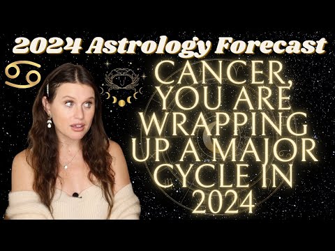 CANCER 2024 YEARLY HOROSCOPE ♋ 15-Year TRANSFORMATION in Connections COMPLETE, Career Advancement ⛰️