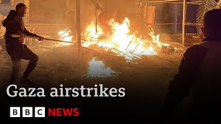 Israel kills dozens in Gaza airstrikes despite ceasefire deal | BBC News