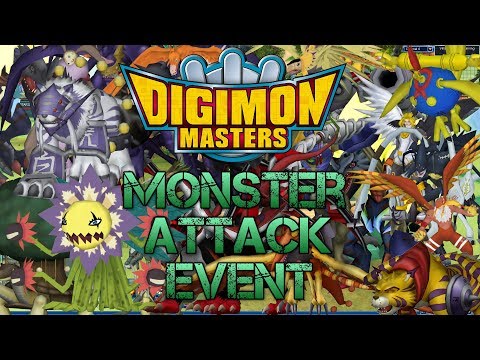 Digimon Masters Online - Monster Attack Event!