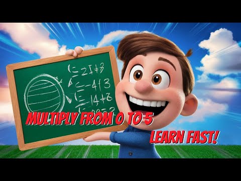 Multiplications: How KIDS can learn the 0 - 5 times tables in MINUTES!