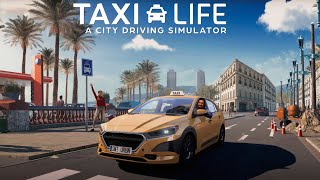 I became a Taxi Driver | Taxi Life Simulator Gameplay | Explore Barcelona #taxilifesimulator