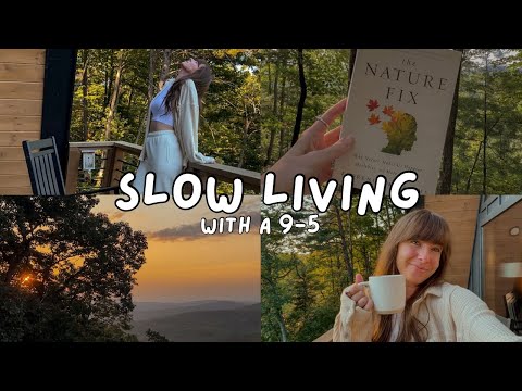 Slow Living with a 9-5 🤎 | Simple Life, Cozy Vlog, Cozy Cottage, Countryside Vlog, Slow Lifestyle