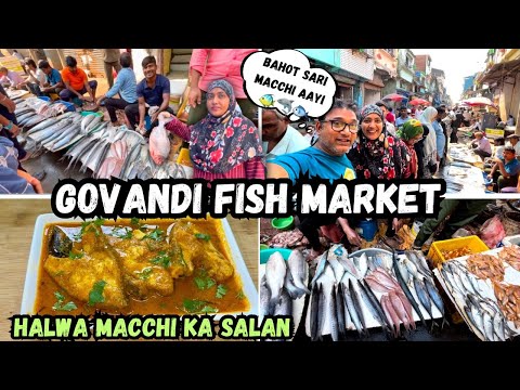 Bahot Din Baad Gye Govandi Fish Market | Macchi Hui Sasti | Halwa Macchi Ka Salan Recipe | Vlog 2025