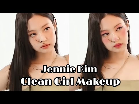 I Did Clean Girl Makeup On Jennie Kim