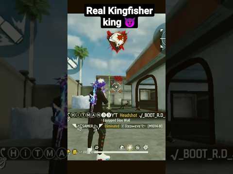 hacker or wot 😈🔥 Kingfisher king #arisudanyt #totalgaming #freefire #technogamerz #viral #shorts