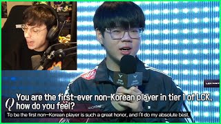 The First Ever Non-Korean Player To Play In LCK