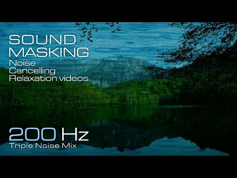 Noise Canceling 8 hours【Instant Effect】Boost Focus & Sleep 200Hz Sound Masking