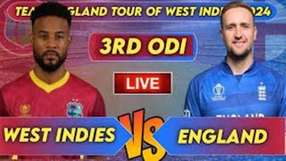 West Indies vs England, 3rd ODI - Live Cricket Score Streaming Live and Fastest Cricket Score