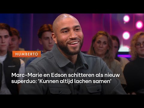 Marc-Marie en Edson het nieuwe superduo op tv?: 'Kunnen altijd lachen samen' | HUMBERTO