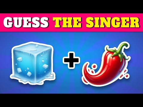 Guess The Singer By Emoji ?🎤🎶 | Quiz Rainbow