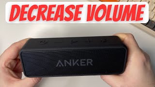 How to Decrease Volume on Anker Soundcore Bluetooth Speaker