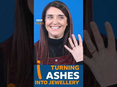 Would you put your grandma’s ashes in a ring? #Shorts #Cremation #BBCIdeas