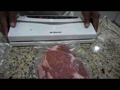 SUNGLIFE FOOD FRESH VACUUM SEALER REVIEW | How To Keep Food Fresh Longer | Southern Smoke Boss