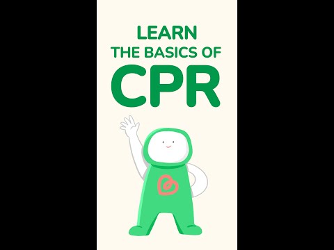 Learn the basics of CPR! ⏱❤ | Step by Step Tutorial in 60s